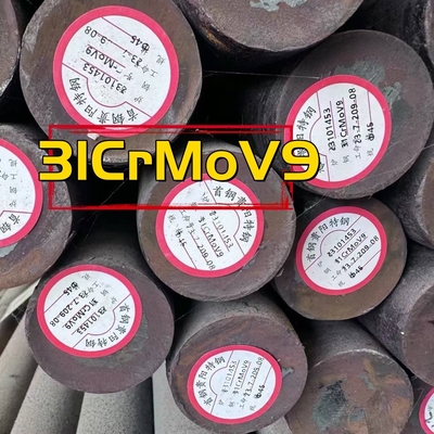 مواد آلیاژ گرم 31CrMoV9 DIN 1.8519 EN 10085-2001 قطر قطر 75mm