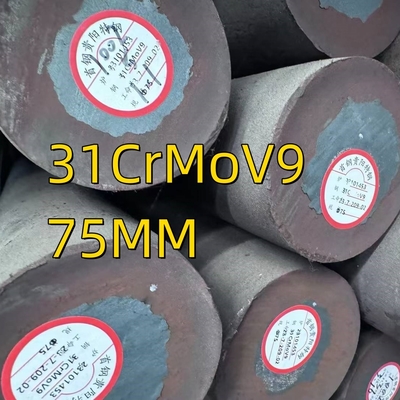 آلیاژ قطب دایره ای 55-400 میلی متر مات DIN 1.8519 31CrMoV9 3-6 متر فولاد قالب ابزار