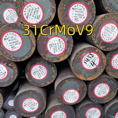 آلیاژ قطب دایره ای 55-400 میلی متر مات DIN 1.8519 31CrMoV9 3-6 متر فولاد قالب ابزار