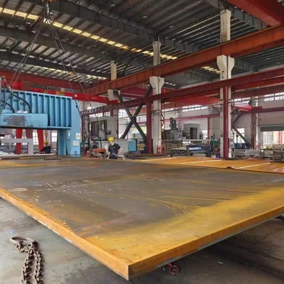 Astm A283 درجه C فولاد کربن گرم رول شده ورق فلز سطح صاف 8.0 * 2000 * 6000mm با Mtc En 10204 نوع 3.1