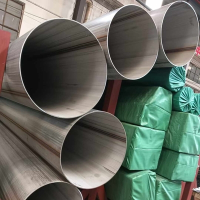 لوله های جوشیده شده از فولاد ضد زنگ 14" CON COSTURA، ASME B36.19M، SCH 10, BE، ASTM A312 GR. TP304