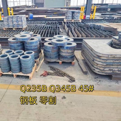 ASTM A36 Q235B SS400 فولاد کربن پلیط فولادی نرم پلیت فولادی نرم S235JR 10-200MM
