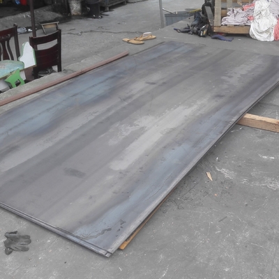 Q235 A36 صفحه فولادی داغ EN10028 S235JR MS صفحه فولادی کربن 6.0*1500*6000MM
