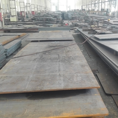 EN10025 S355JR S355J0 S355J2 آلیاژ پایین صفحه فولاد با قدرت بالا برش گرم به عنوان نقشه شما