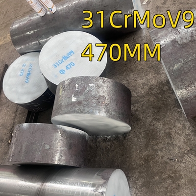 250mm 470mm قطر EN 10085 31crmov9 DIN 17211 فلز آلیاژ