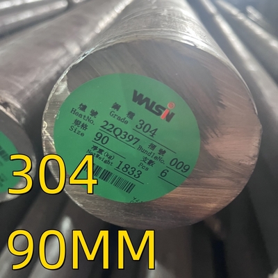 1.4301 SUS304 گرد 6mm استیل ضد زنگ ASTM A276 Aisi 304 TP304 گرم رول