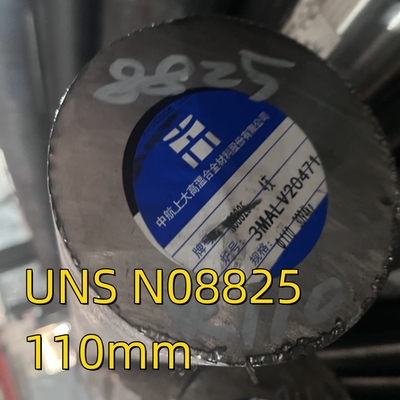 UNS N08825 فلز ضد زنگ چوبی دور آلیاژ نیکل 825 روشن شاخه میله Incoloy 825 خواص مواد