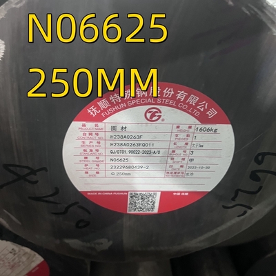 اینکونل 625 UNS N06625 NS336 نکل آلیاژ گرد استار ASTM B446 Werkstoff 2.4856 استار برای سیستم های لوله کشی هواپیما
