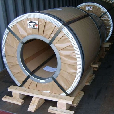 رشته های فولاد ضد زنگ درجه 201 1٪ نیکل سرد 10-1250mm عرض فولاد ضد زنگ