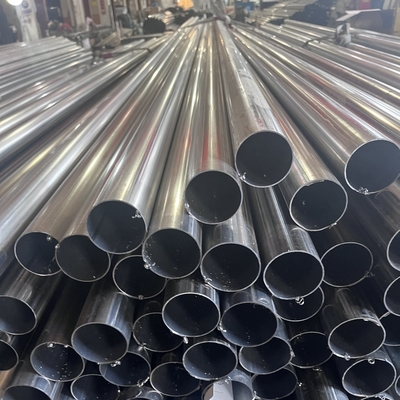 لوله جوش داده شده از جنس استنلس استیل AISI 409 برای کلوچه اتومبیل 0.3-3 میلی متر ضخامت