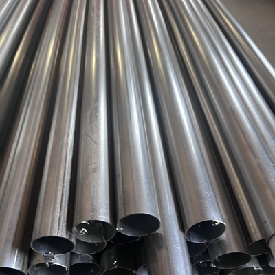 لوله جوش داده شده از جنس استنلس استیل AISI 409 برای کلوچه اتومبیل 0.3-3 میلی متر ضخامت