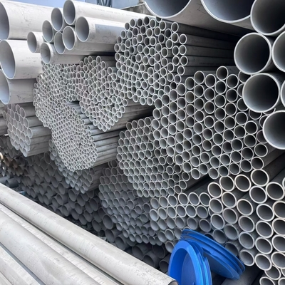 لوله بدون درز فولادی ضد زنگ ASTM SA312 TP347/ 347H برای مبدل حرارتی X7CrNiNb18-10 لوله گرد