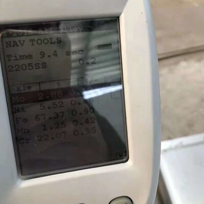 F51 Duplex 2205 صفحه فولاد ضد زنگ S32205 مواد آلیاژ دوگانه با ورق اطلاعات فنی