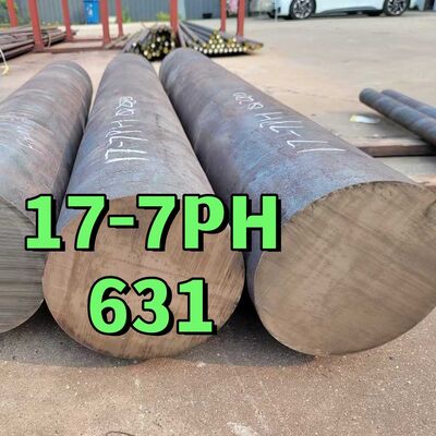 میله گرد فولاد ضد زنگ SUS631 17-7PH سخت شده با رسوب برای تجهیزات شیمیایی