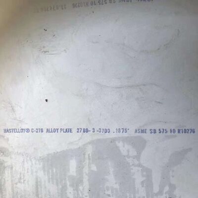 ASME SB-575 UNS N10276 آلیاژ استیلوی C-276 صفحه 3*1220*2440MM