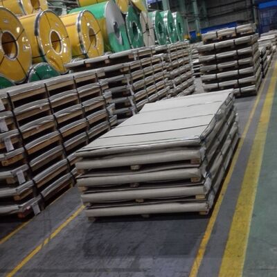 ASTM A240 درجه 310S صفحه فولاد ضد زنگ گرم رول شده نرم شده و پاک شده 6 * 1250 * 2500mm