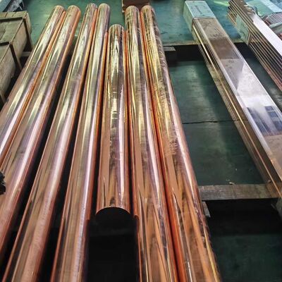 OFHC Copper Rod C10100 درصد خلوص: 99.95٪ OD 38MM 50MM طول 1000mm