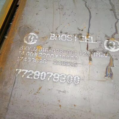 صفحه آلیاژی نورد گرم 12Cr1MoV مقاوم در برابر حرارت استاندارد ASTM 12Cr1MoV 3.0*1500*6000