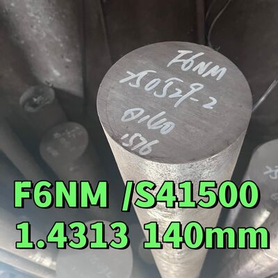 ASTM A182 F6NM فولاد ضد زنگ EN1.4313 UNS S41500 Super Martensitic Round Bar & Forging
