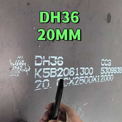 ورق فولادی کشتی‌سازی DH36 با استحکام تسلیم 355 مگاپاسکال و ورق فولادی سازه‌ای بدنه آزمایش شده با ضربه