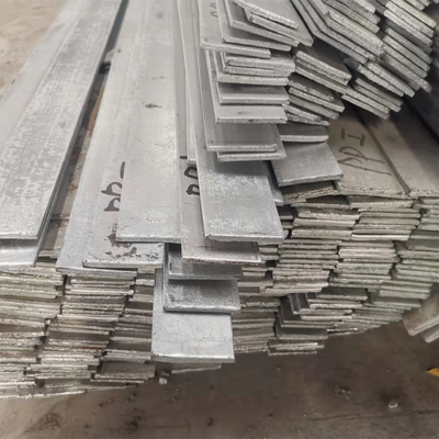 تسمه فولادی گالوانیزه گرم S235JR ASTM A36 SS400 تسمه نرم 30*3*6000MM