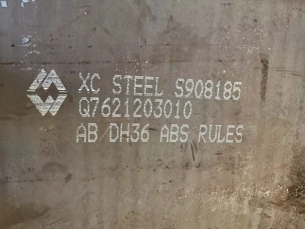 مواد فلز استیل حمل و نقل با قدرت بالا Eq70 Abs 12600 X 3000 X 70mm با 3.2 Cert 0