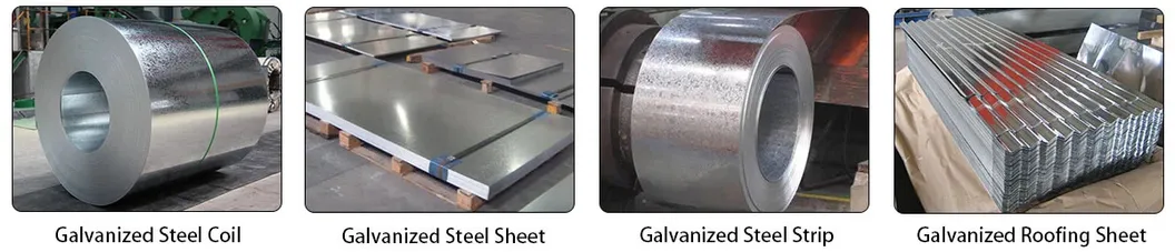 DX51D Z275 G90 1.0x1500 1.5x1500 اسید کرومیک Hot Dip Galvanized استیل رول نوار 5
