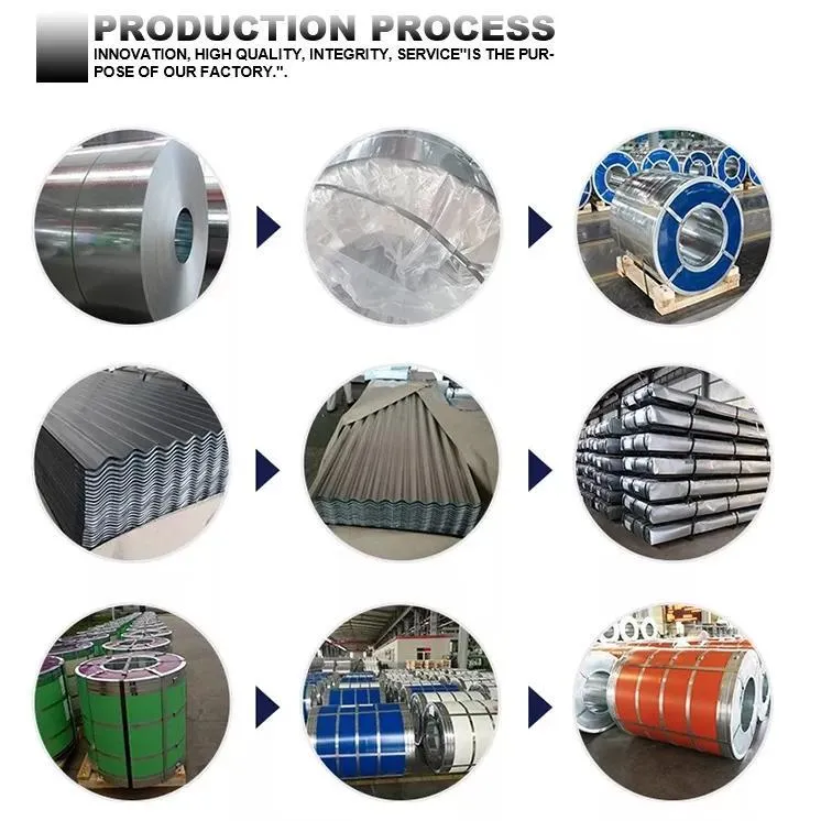 DX51D Z275 G90 1.0x1500 1.5x1500 اسید کرومیک Hot Dip Galvanized استیل رول نوار 4