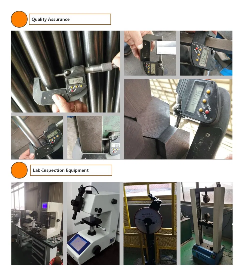 SAE1045 چوب گرد از فولاد کربن هکس / گرد / مسطح 2